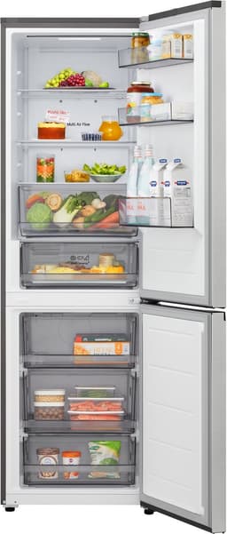 LG GBBSJ1CCPY - Koel-vriescombinatie 333L - Energieklasse C - Zilver - Fresh Converter+ voor ieder soort vlees, fruit of groente - Door Cooling+ waardoor dranken en etenswaren langer vers blijven - Zero Clearance voor iedere keuken — thumbnail 12