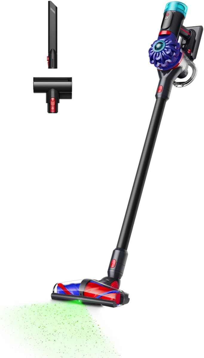 Dyson V10 Konical - Steelstofzuiger - Zwart/Paars - 150 Air Watts — afbeelding 1