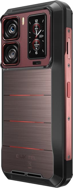 Oukitel WP300 Robuuste Smartphone 5G - IP68/IP69K Outdoor Telefoon - 12GB RAM - 128GB ROM - 16000mAh 120Hz - 6,8 inch FHD+ scherm - Met Afneembare Module Oortelefoon, Kamplampje - Rood — thumbnail 7