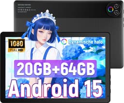 Hotlight A10 - Android 15 Tablet - 10.1 inch - 20(3+17)GB RAM/64GB ROM– 5000mAh - Zwart — thumbnail 1