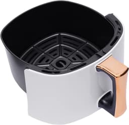 Quvo® Mini Airfryer - Heteluchtfriteuse - Airfryer - Wit - ‎26cm x 25cm x 30 cm — thumbnail 9