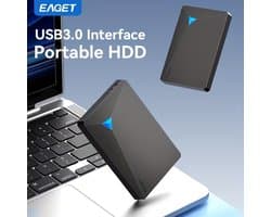 HDD-250GB-Eaget-Externe harde schijf-2,5 inch