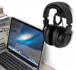 2 stuks Gaming Hoofdtelefoon Haakhouder, Wandmontage Headset Stand, Geschikt voor Bose, Sony, Sennheiser, AKG, JBL, Beats, Geschikt voor Thuis, Kantoor, Opnamestudio (zwart) — thumbnail 4