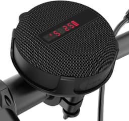 Oneay Waterbestendige draagbare Bluetooth fietsluidspreker – Met microfoon en batterijindicator – Geschikt voor fietsen, wandelen en buitengebruik — thumbnail 1