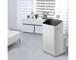 AUX MOBIELE AIRCO (t/m 40 m2) - KOELEN - WIFI - 12000BTU- 3,4KW - R290 - WIT