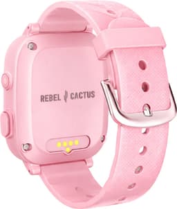 Rebel Cactus GO (Roze) - GPS Kindersmartwatch - Whatsapp - (video) bellen - SOS/Geofence - Werkt wereldwijd - Gratis OuderApp - Batterij: 32uur — thumbnail 4