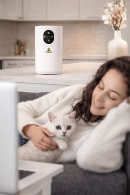 Pawiso Air Purifier / Luchtreiniger - Wit - 65 m² - HEPA + Koolstoffilter — thumbnail 8