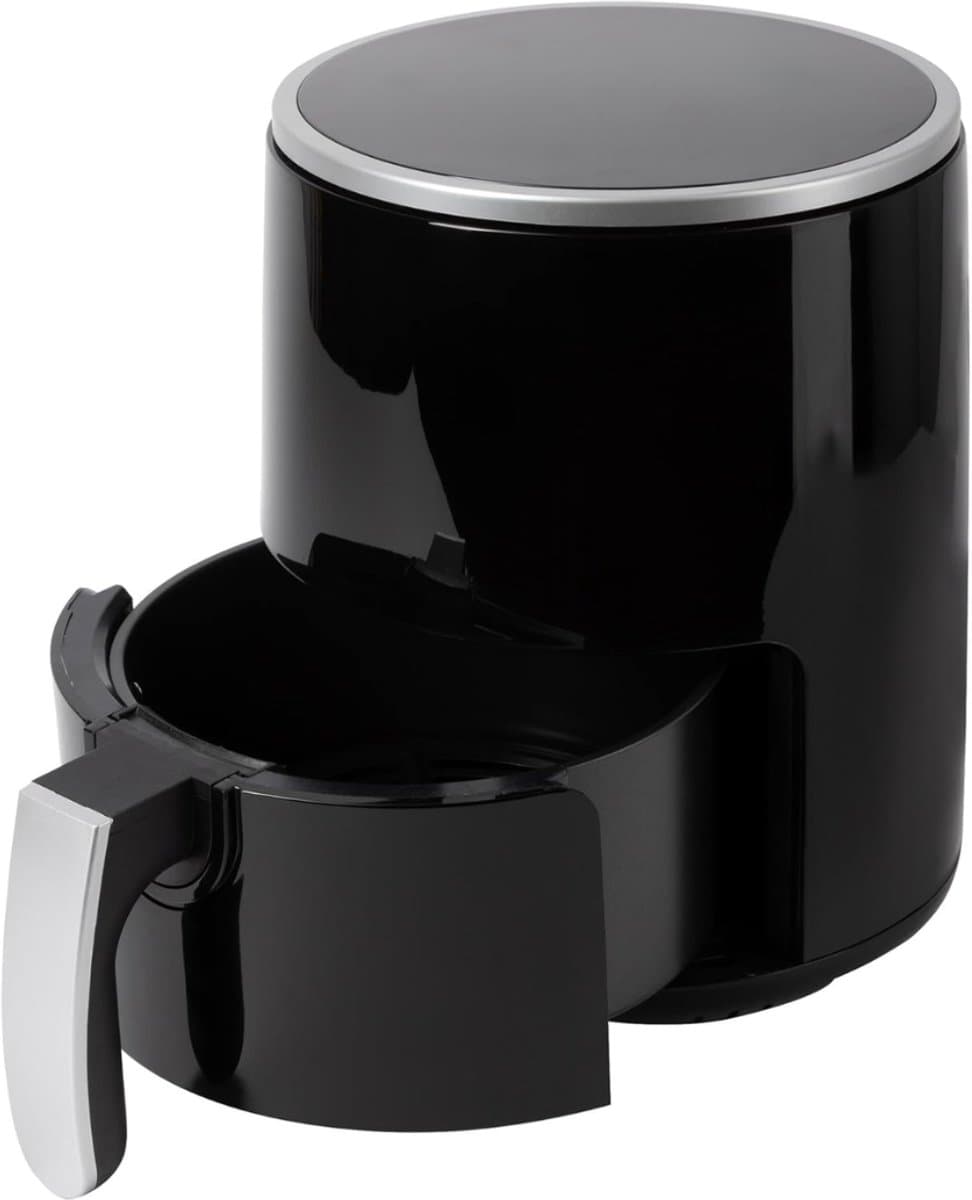 Aura® Mini airfryer - Airfryer - Airfryer klein - Zwart - 28cm x 22cm x 29cm — afbeelding 1