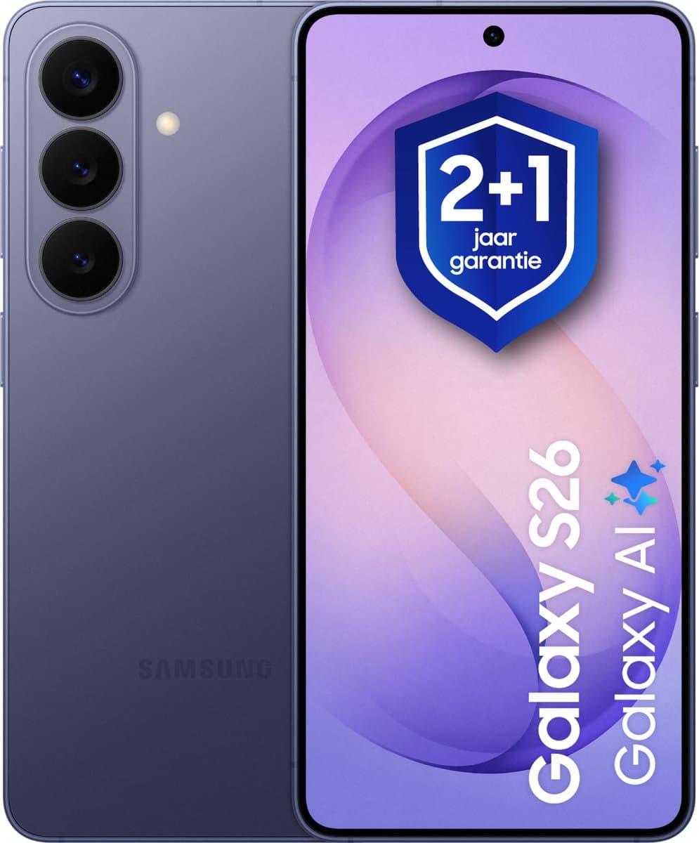 Samsung Galaxy S26 - 256GB - Cobalt Violet + 1 jaar extra garantie — afbeelding 1