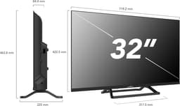 HD LED Televisie 32 inch met 3 HDMI en 2 USB - Geschikt voor Hotelgebruik — thumbnail 6