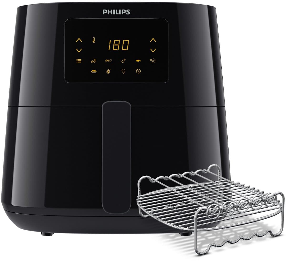 Philips Airfryer Essential 3000 Series - HD9270/96 - 6,2 liter (XL) - Heteluchtfriteuse - Warmhoudfunctie - 14 in 1 kookfuncties - Met spiesjes & grillrooster — afbeelding 1