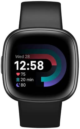Fitbit Versa 4 - Smartwatch heren en dames - Zwart — thumbnail 12