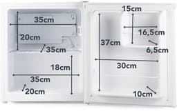 PRIMO PR114FR Mini Koelkast - 40L - E - Wit — thumbnail 4