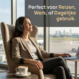 VolkanoX Halo - Bluetooth Koptelefoon - Hoofdtelefoon - Over Ear Koptelefoon - Active Noise Cancelling - Oplaadbaar - Bluetooth — thumbnail 6