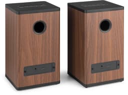 Draadloze speakers - Audizio BS20 speakerset - Luidspreker boxen met Bluetooth - Oplaadbare accu - Houtlook — thumbnail 12