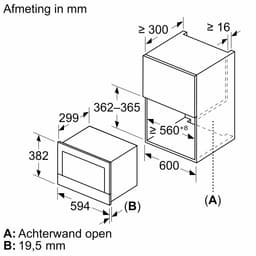 Bosch BFL7221B1-1 Serie 8 Inbouwmagnetron zwart+3 Jaar Gratis Extra Garantie — thumbnail 2