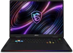 MSI Raider 18 Max HX A2WI-1051NL Intel Core Ultra 9 290HX Plus Laptop 45,7 cm (18") WQUXGA 32 GB DDR5-SDRAM 2 TB SSD NVIDIA GeForce RTX 5080 Wi-Fi 7 (802.11be) Windows 11 Home Zwart — thumbnail 1