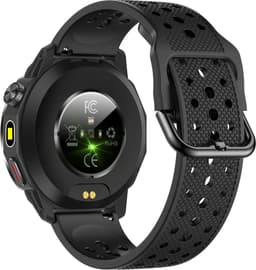 Knobbout Outdoor GPS Smartwatch – 1.43” AMOLED Scherm (466×466) – Bluetooth Bellen – Always-On Display (AOD)-Dubbele Frequentie + 6-Satelliet Locatie – Kompas, Hoogtemeter, Barometer – 100+ Sportmodi – IP68 Waterdicht – 10 Dagen Batterijduur- Zwart — thumbnail 3