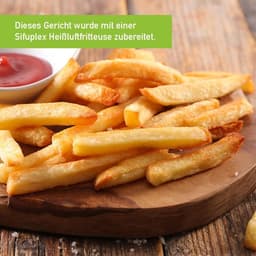 Grote Heteluchtfriteuse 6,5L met Touchdisplay en 3 Programma('s) voor Gezond Frituren — thumbnail 2