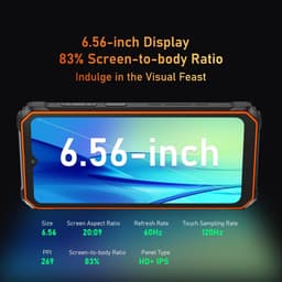 Blackview BV6200 Pro Robuuste Smartphone 4G - 12GB RAM - 128GB - 6,56 inch - 13000mAh - IP68/IP69K Outdoor telefoon - Dual SIM - Android 14 - NFC - GPS - Groen — thumbnail 10