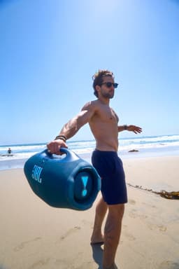 JBL Boombox 4 - Portable Bluetooth Speaker - Draagbaar & Krachtig - Draadloze Muziek Box - 34 uur - Waterdicht - IP68 - Blauw — thumbnail 6