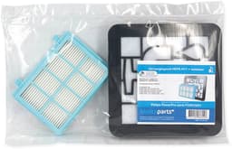 Multaparts® filterset HEPA 11 en uitwasbaar filter geschikt voor Philips | O.a. voor Philips PowerPro Compact, PowerPro City, PowerPro Active, 3000 serie, 5000 serie| Voor stofzakloze stofzuigers | Vervanger voor FC8010/01 & FC8010/02 — thumbnail 3
