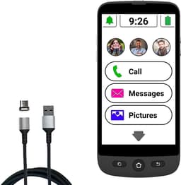 Swissvoice S510M Senioren Smartphone Simlockvrij - 4G+ - SOS knop achterop het toestel - Android 12 - Whatsapp — thumbnail 4