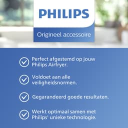 Philips dubbellaags rek Airfryer Accessoire - HD9904/01 - Geschikt voor Philips - 3,2 L dubbellaags rek met 7 muffinvormen — thumbnail 8