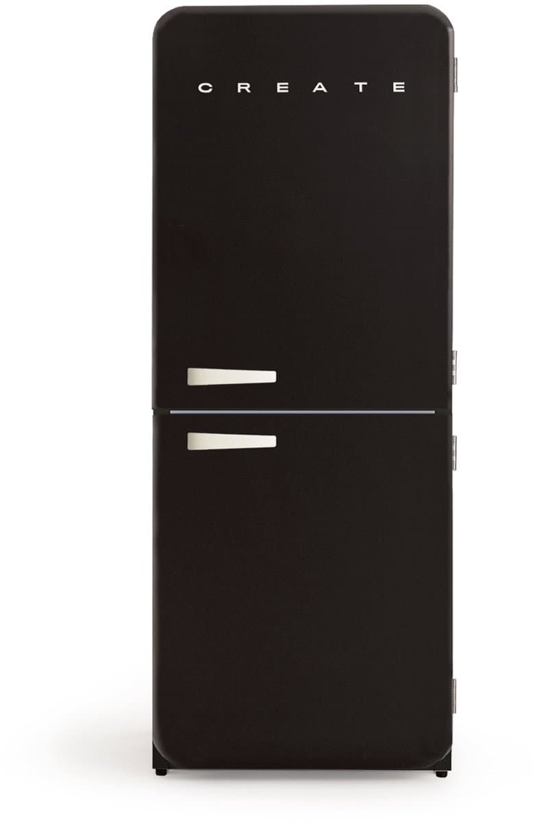 CREATE - Koelkast in retro stijl - FRIDGE RETRO COMBI 401 L — afbeelding 1