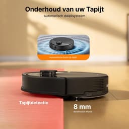 Roborock Q10 PF+ - Robotstofzuiger met dweilfunctie - 10000Pa - Dubbele anti-klit - automatisch wissen - LiDAR-navigatie - 8 mm automatisch liftend mopsysteem - verboden zone - S8+/Q8 Max+ upgrade (Q10 X5+) — thumbnail 6