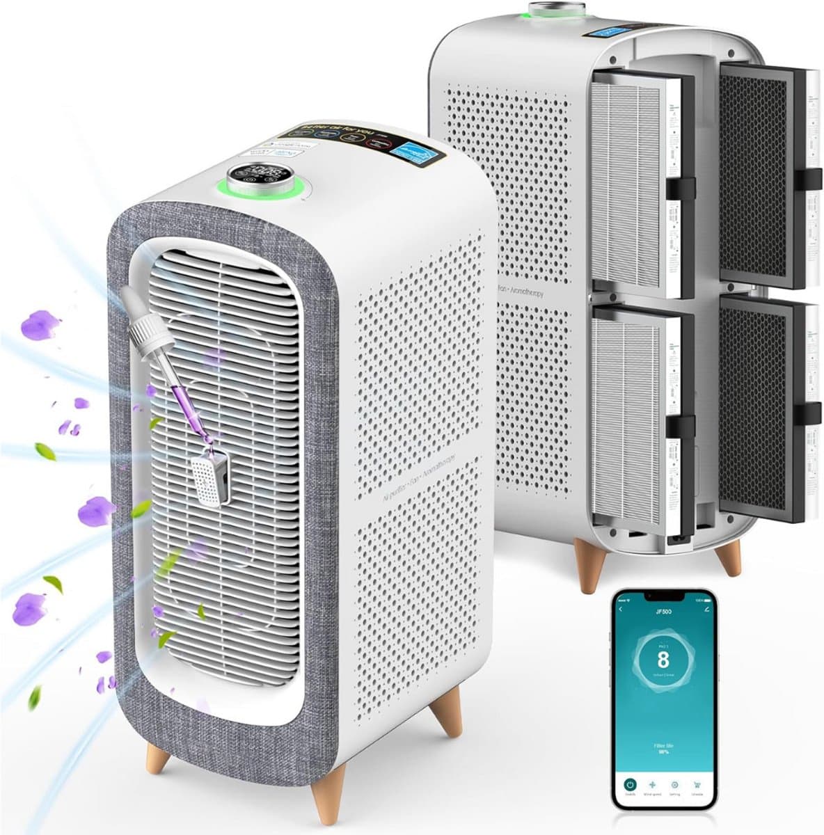 DailySupplies® Air Purifier - Luchtreiniger - Luchtbevochtiger — afbeelding 1