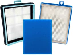 Kleanburg® - Geschikt voor Philips PowerPro - Filter set van 3 stuks - Past in zakloze stofzuigers — thumbnail 2