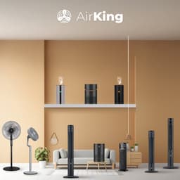AirKing Luchtreiniger HEPA 13 + koolstoffilter, UV-C filter, Ionisator - Air Purifier tegen huisstofmijt, hooikoorts, allergie en stof - 230 m³/u — thumbnail 9