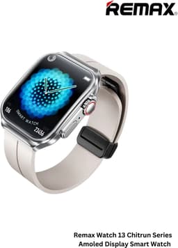 Remax WATCH13 - SmartWatch - Chirei Series - AMOLED Display - Zilver — thumbnail 3