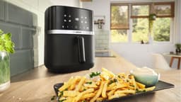 Bosch MAF462B0 Airfryer - Serie 4 - 6,1L - Ontdooifunctie - Dual heating - Warmhoudfunctie - 7 programma's - Tot 4 personen - Zwart — thumbnail 9
