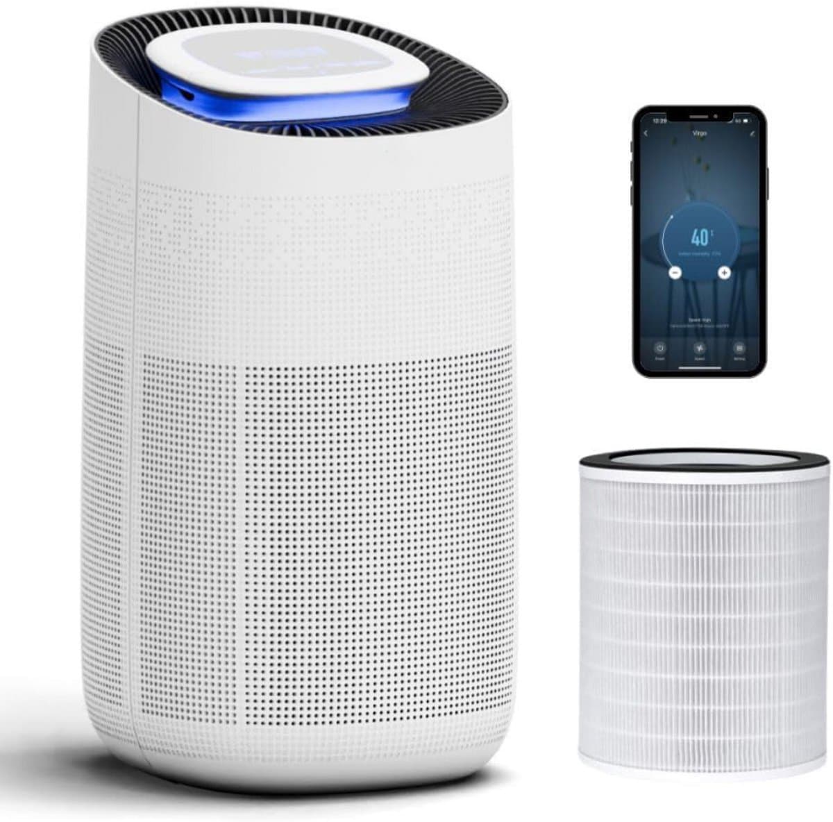 DailySupplies® Air Purifier - Luchtreiniger - Luchtbevochtiger — afbeelding 1