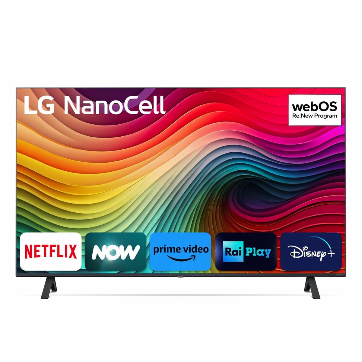 LG 43NANO81T6A - 43 inch - 4K Nanocell - 2024 - Smart TV — afbeelding 1