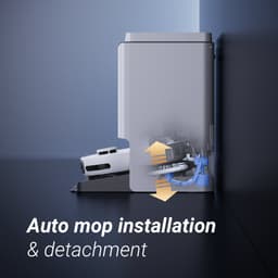 EZVIZ RS20 Max - Robotstofzuiger met Dweilfunctie, 13.000Pa Zuigkracht, Automatische Leeg & Reinigingsstation - AI-Obstakelvermijding - Compatibel met Google Assistant & Alexa — thumbnail 15