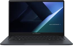 ASUS ExpertBook B1 B1403CVA-S64917X Intel® Core™ i5 i5-13420H Laptop 35,6 cm (14") Full HD 8 GB DDR5-SDRAM 256 GB SSD Wi-Fi 6E (802.11ax) Windows 11 Pro US International Zwart, Grijs — thumbnail 1