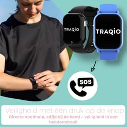 Traqio TRQ04 - GPS horloge kinderen - gps horloge kind - kinderhorloge bellen - gps tracker kinderhorloge - kinderhorloge met gps - kinderhorloge - Kinder smartwatch GPS - GPS horloge school — thumbnail 7