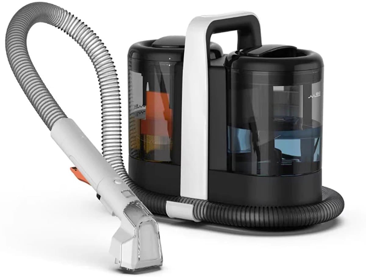 Zetelreiniger - Vacuum Cleaner - Stofzuiger - Tapijtreiniger - Spot Cleaner - Handheld Vlekreiniger - 600W - 13KPa - Tapijtreiniger - voor Bank, Gordijnen en Vloerkleden – Spray & Zuigfunctie — afbeelding 1