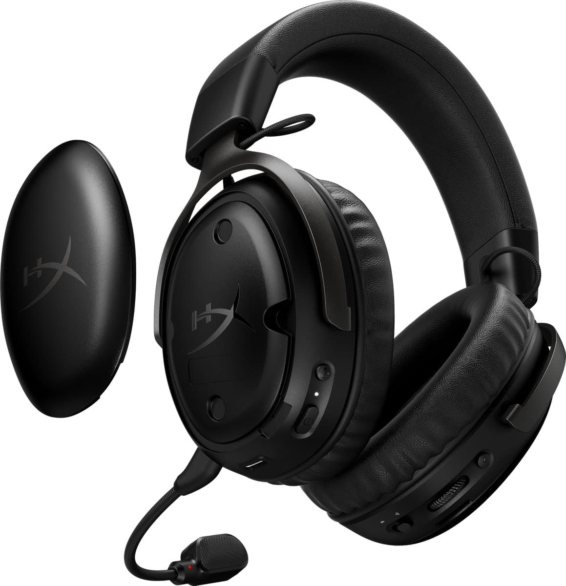 HyperX Cloud III S Wireless - Gaming Headset - Draadloos - Bluetooth & 2.4GHz - Spatial Audio - 120uur Batterij - PC/PS5/Switch2/Mobiel/Steamdeck - Zwart — afbeelding 1