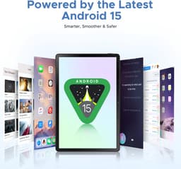 DOOGEE Tablet U11 Pro VIP - Tablette - 30GB RAM + 256GB ROM - 8580 mAh - 11 Inch 1080P 90 Hz - T7200 Octa Core - 13MP Camera - 5G WIFI - Face ID - 7.9 mm Metallic Body - Zwart — thumbnail 7