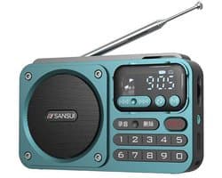 Crrynuo - F22 Bluetooth-Luidspreker - FM-Radio - Draagbaar - Blauw - Multifunctionele Kaart - USB - Externe Opname