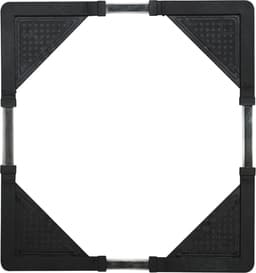 Scanpart wasmachine verhoger met wielen - 10 centimeter verhoging - Maximaal 138 kg - 56 x 56 cm - Universeel — thumbnail 4