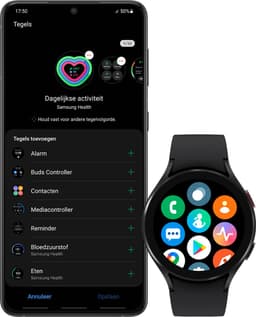 Samsung Galaxy Watch4 - Smartwatch heren en dames - 44mm - Black — thumbnail 8