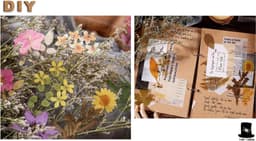 Bob Online ™ - 40 Stuks – Deco Stickers - Geel Bloemenstickers PET – Transparant Bloemstickers voor Scrapbooking, Kaarten Maken, Inpakken, DIY Ambachten, Waterflessen, Telefoonhoesjes, Laptops – Flower Stickers PET – Retro Floral Stickers Yellow — thumbnail 6