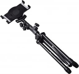 HiCHiCO - Tabletstatief - Professioneel en universeel - Tripod -  7-10inch - Inclusief telefoonhouder, opbergtas en Bluetooth afstandsbediening — thumbnail 2