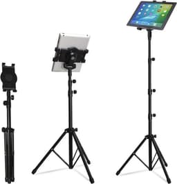 HiCHiCO - Tabletstatief - Professioneel en universeel - Tripod -  7-10inch - Inclusief telefoonhouder, opbergtas en Bluetooth afstandsbediening — thumbnail 10
