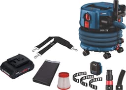 Bosch GAS 18V-12 MC Professionele snoerloze stofzuiger BITURBO Brushless + 1x ProCore accu 4.0 Ah + accessoires - zonder lader — thumbnail 1